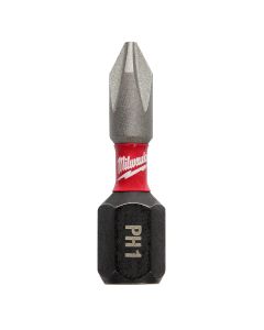 SHOCKWAVE Impact Square Recess #1 Insert Bits - 25 Pack