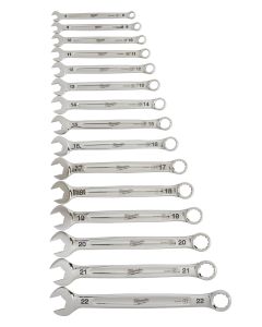 15-Piece Combination Wrench Set - Metric