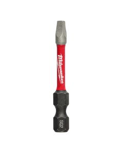 SHOCKWAVE 2 in. Impact Square Recess #2 Power Bits - 25 Pack