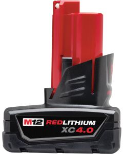 M12 12 Volt Lithium-Ion REDLITHIUM  XC4.0 Extended Capacity Battery Pack