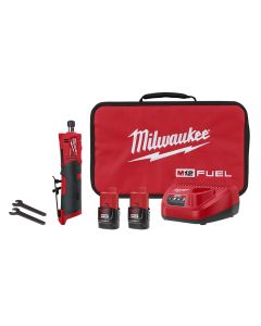 M12 FUEL 12 Volt Lithium-Ion Cordless Straight Die Grinder Kit