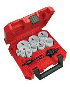 General Purpose Hole Dozer Bi-Metal Hole Saw Kit - 13 Piece
