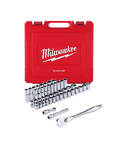1/2" Drive 47pc Ratchet and Socket Set – SAE & Metric