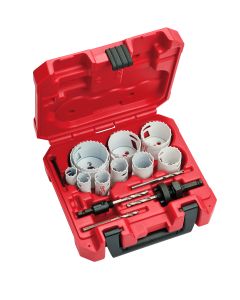 General Purpose Hole Dozer Bi-Metal Hole Saw Kit - 15 Piece