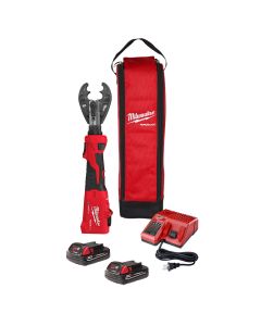 M18 18 Volt Lithium-Ion Cordless FORCE LOGIC 6T Linear Utility Crimper w/ O-D3 Jaw Kit