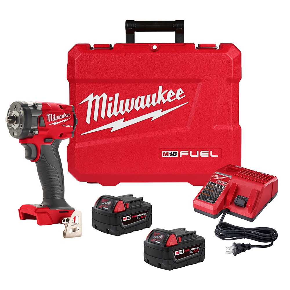 M18 FUEL 3/8 Compact Impact Wrench w/ Friction Ring Kit