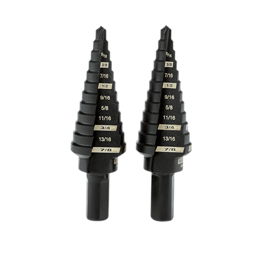 Step Drill Bit Set #4 - 2PC
