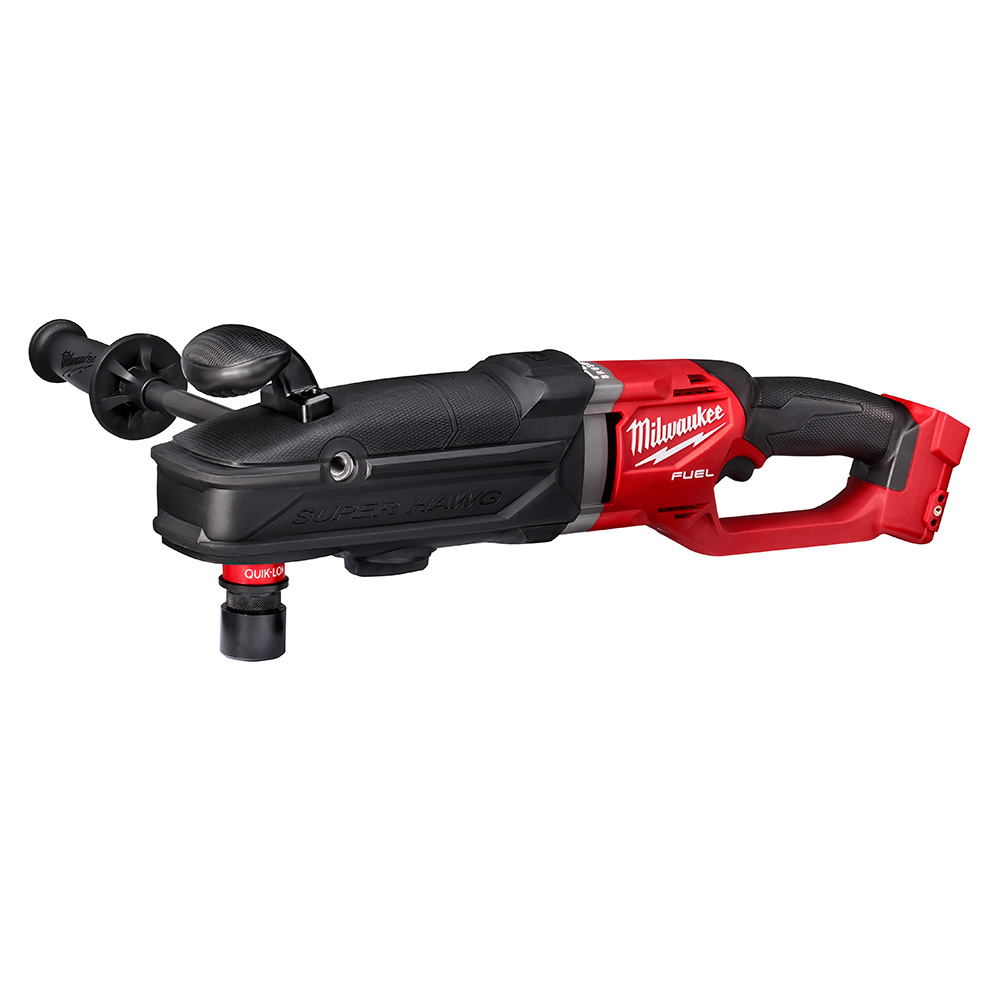 M18 FUEL 18 Volt Lithium-Ion Cordless Super Hawg Right Angle Drill with QUIK-LOK- Tool Only