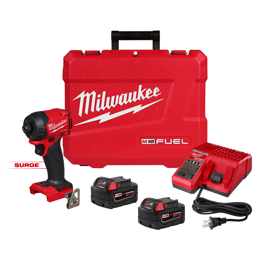 M18 FUEL™ SURGE™ 1/4" Hex Hydraulic Driver Kit