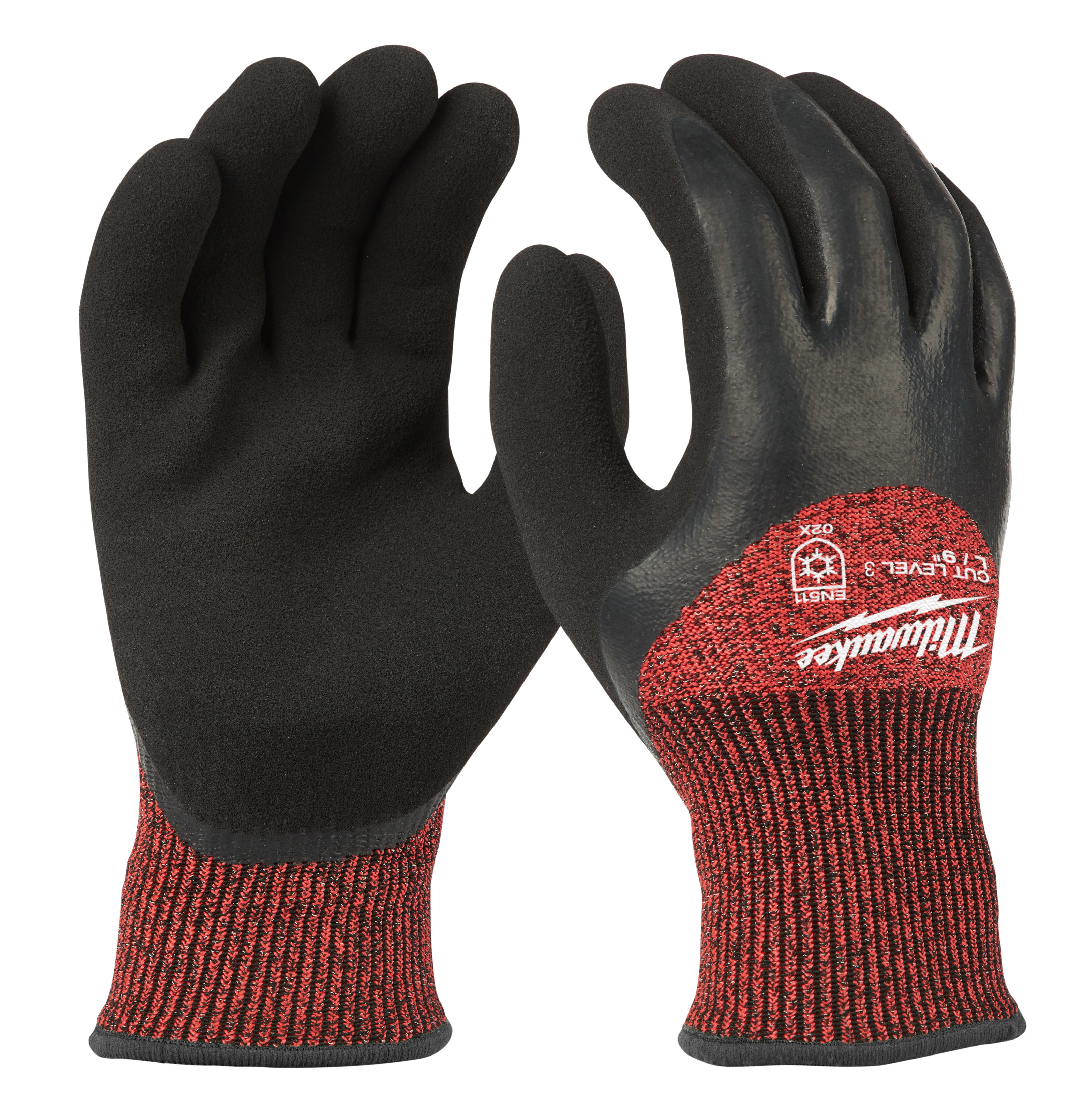 Cut Level 3 Insulated Gloves -S- 12 Pack
