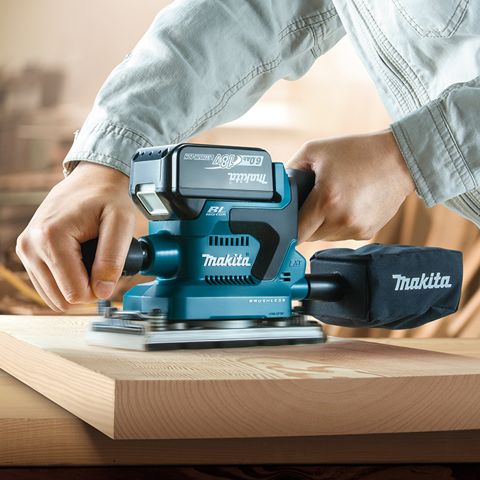 Makita 18V LXT BL 1/3 Sheet Finish Sander (Bare Tool)