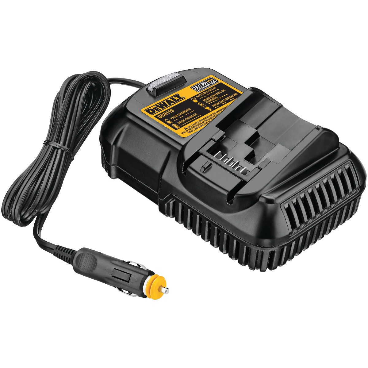 12V MAX* - 20V MAX*  VEHICLE LITHIUM ION BATTERY CHARGER