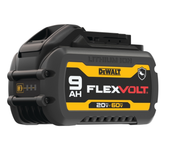 20V/60V MAX* FLEXVOLT® OIL-RESISTANT 9.0AH** BATTERY