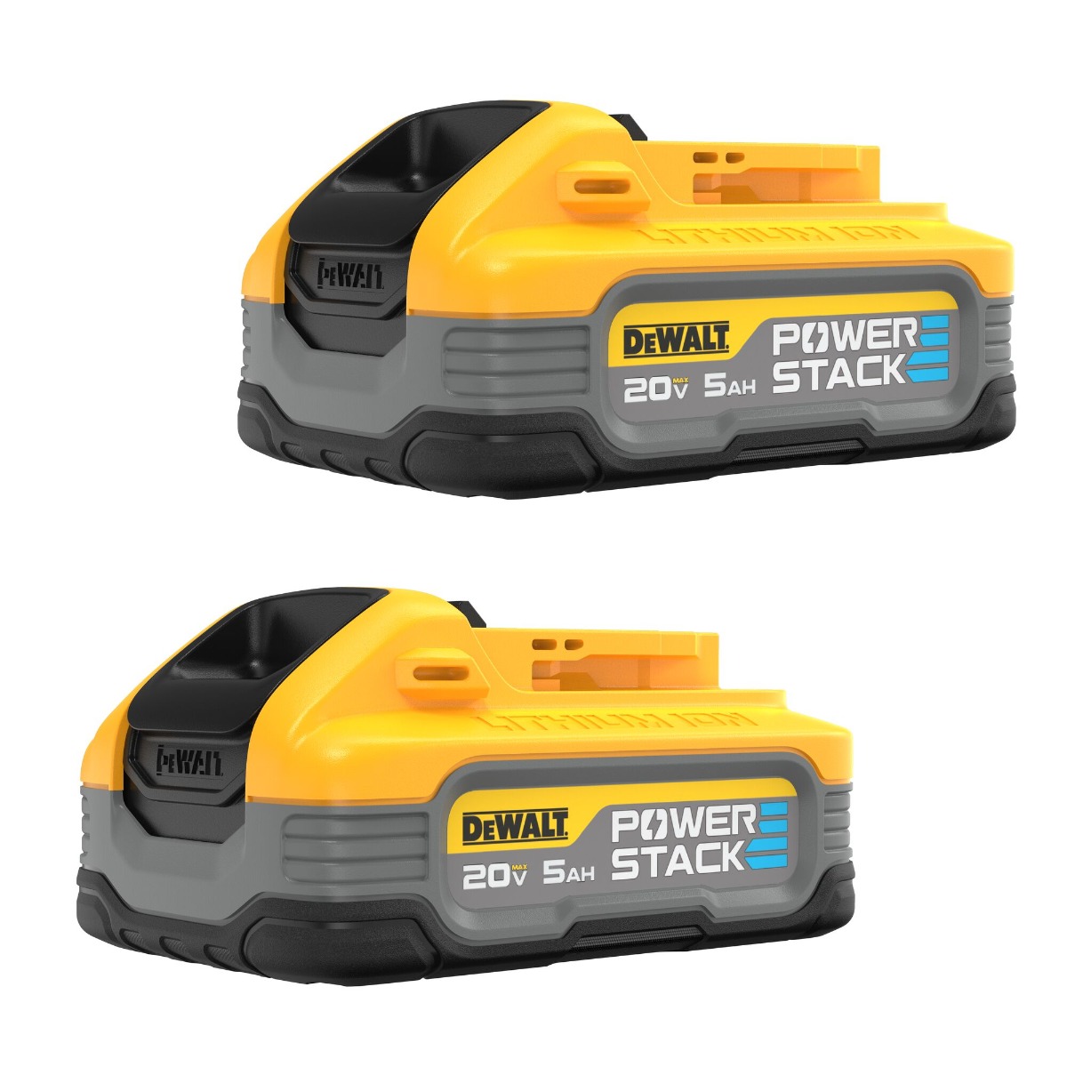 20V MAX* DEWALT POWERSTACK™ 5.0 Ah Battery 2-Pack