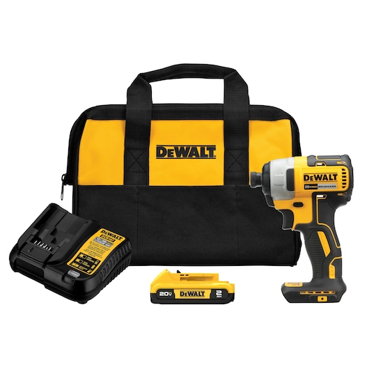 20V MAX* Brushless Cordless 1/4" Impact Driver Kit