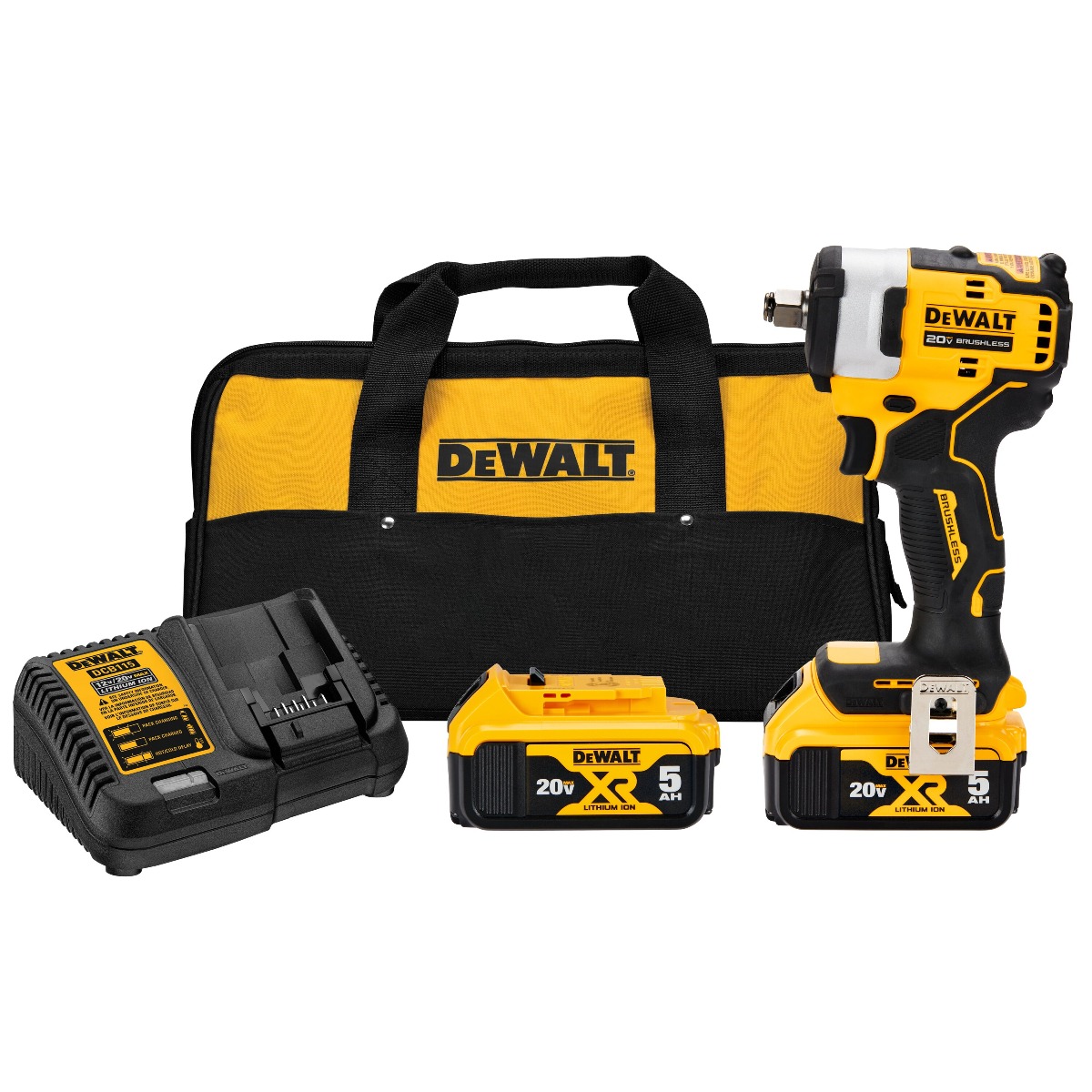 20V MAX* 1/2 IN. CORDLESS IMPACT WRENCH WITH HOG RING ANVIL KIT