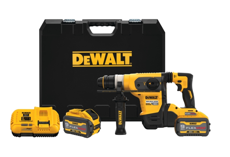 60V MAX 1-1/4 IN. BRUSHLESS CORDLESS SDS PLUS ROTARY HAMMER KIT