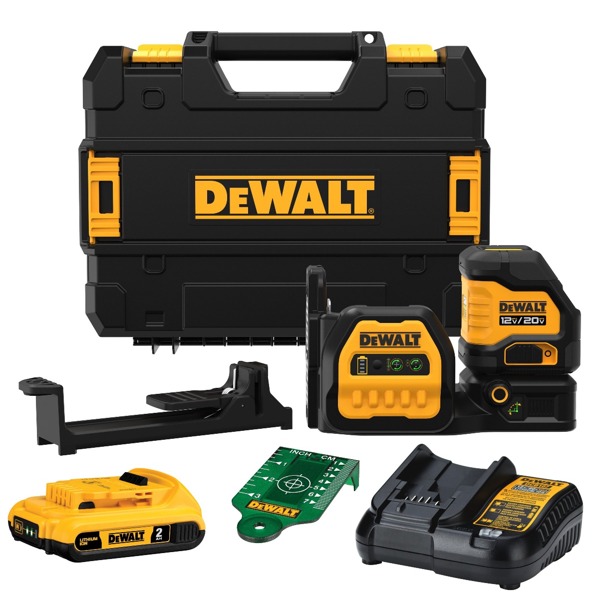 20V MAX* CORDLESS CROSS LINE GREEN LASER KIT
