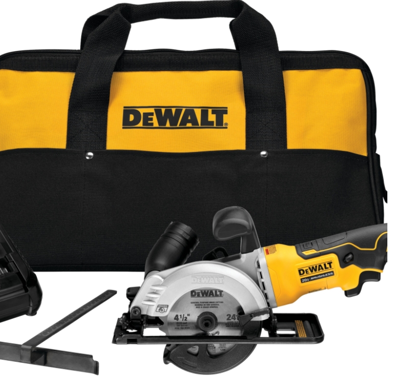ATOMIC 20V MAX* BRUSHLESS 4-1/2 IN. CORDLESS CIRCULAR SAW KIT