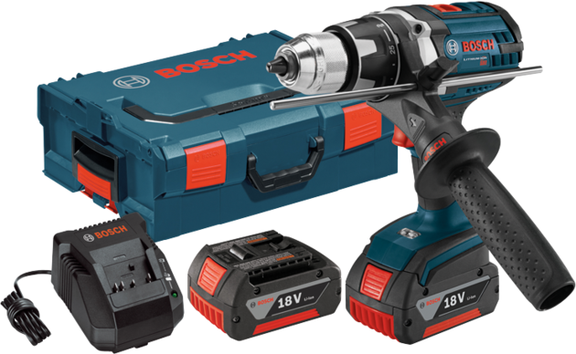 18V Brute Tough™ Drill Drive w/ (2) FatPack Batteries (4.0Ah) & L-Boxx 2