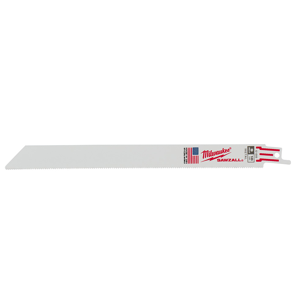9 in. 18 TPI Thin Kerf SAWZALL Blades - 5 Pack