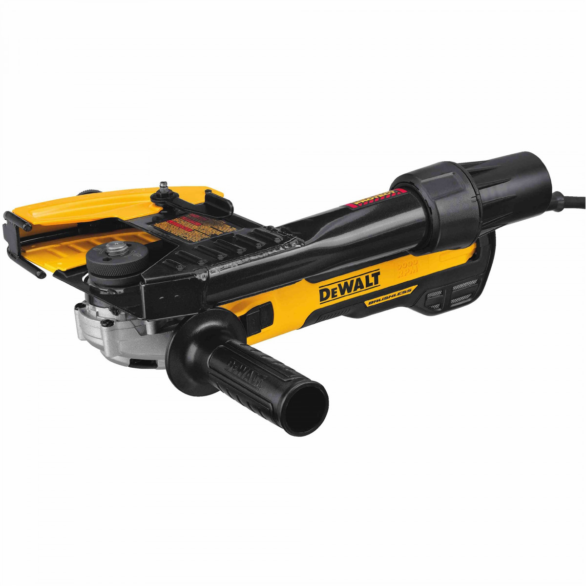 5 IN. / 6 IN. BRUSHLESS SMALL ANGLE GRINDER, SLIDE WITH TUCKPOINTING SHROUD