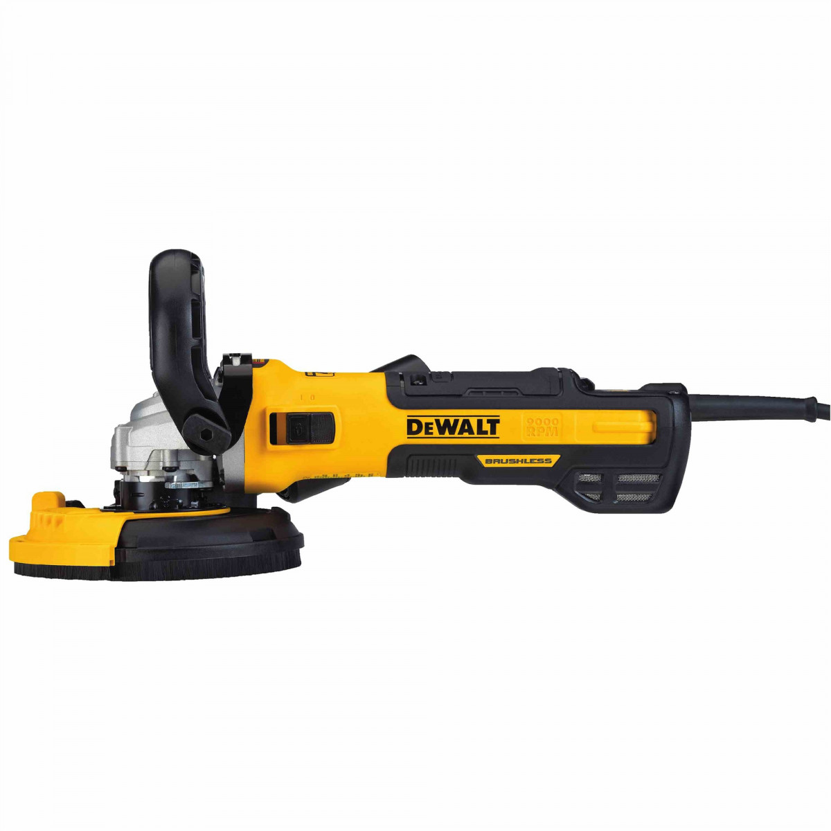 DEWALT DWE46253 5" Surfacing Grinder Kit With Kickback Brake