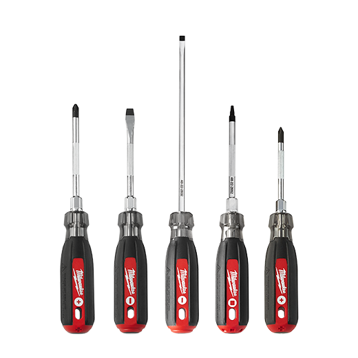 Cushion Grip Screwdriver Set (5-Piece)