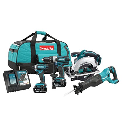 4 Piece Cordless Combo Kit