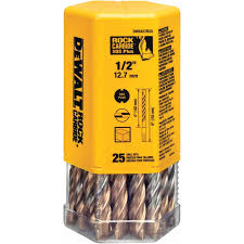 1/2" SDS Plus 2 Cutter Drill Bits (25 pack)