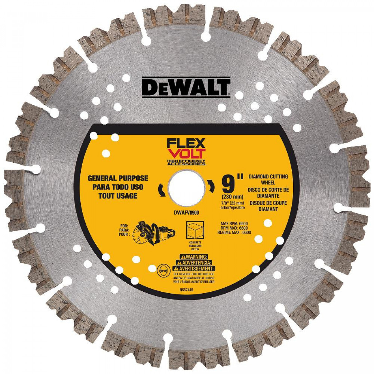 FLEXVOLT® DIAMOND CUTTING WHEEL