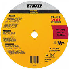 WHEEL FOR CERAMIC AND METAL FLEXVOLT® TYPE 1