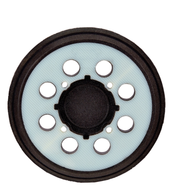 5" EIGHT HOLE HOOK & LOOP PAD - MEDIUM