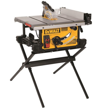 10 IN. TABLE SAW WITH SCISSOR STAND