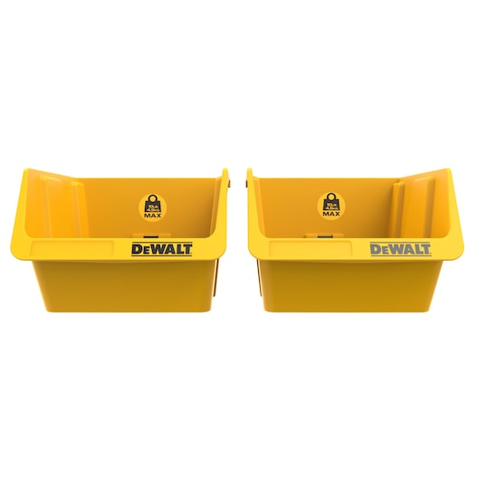 DW ToughTrack Plastic Bin 2PK
