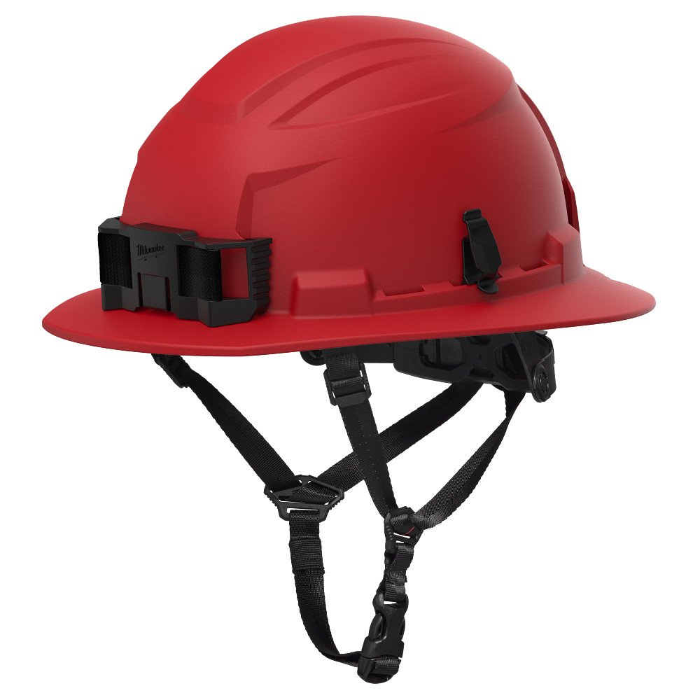 BOLT™ Red Full Brim Safety Helmet – Type 2, Class E