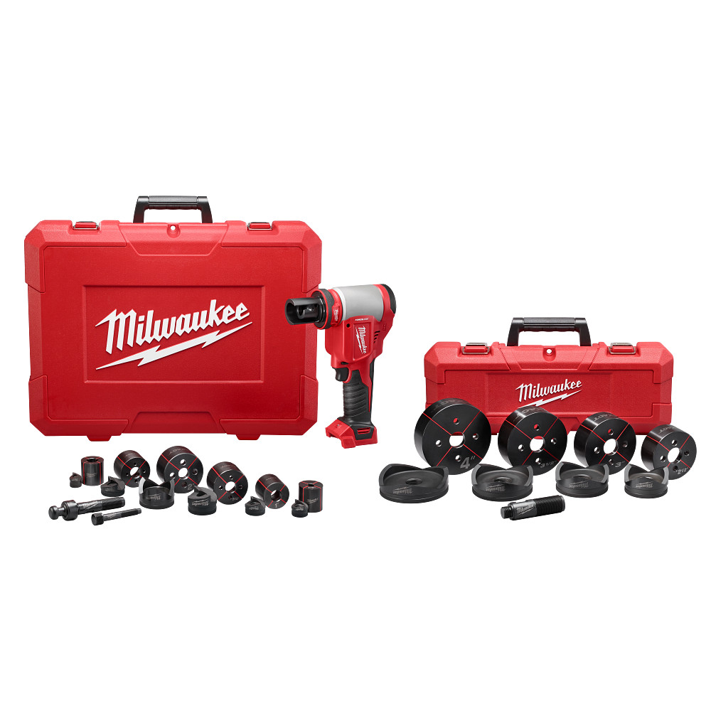 M18™ FORCE LOGIC™ 10 Ton Knockout Tool 1/2" to 4" 
