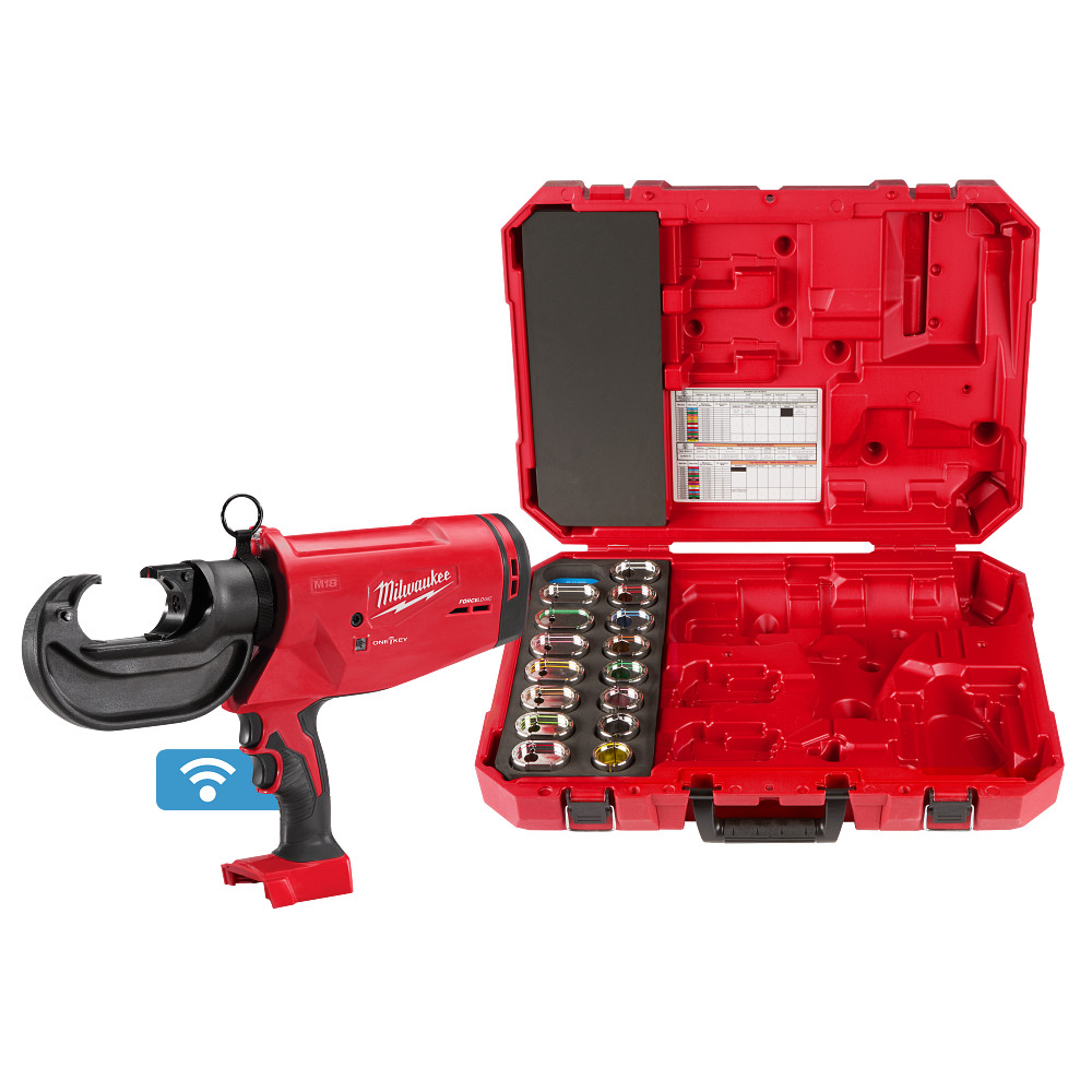 M18™ FORCE LOGIC™ 750 MCM Crimper with #6 - 750 MCM Al Dies