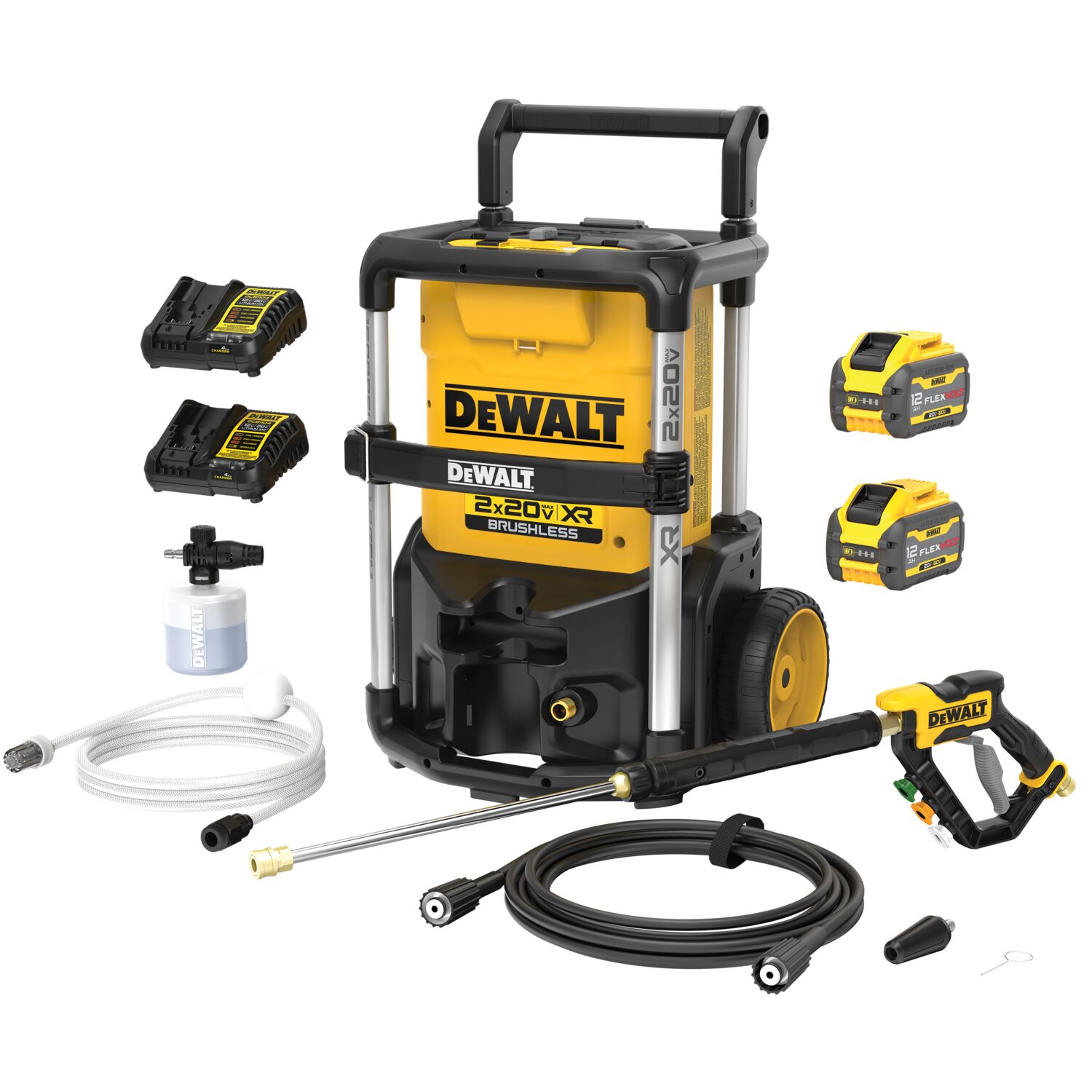 2X20V MAX* 1600 MAX PSI** Pressure Washer​ Kit with FLEXVOLT®