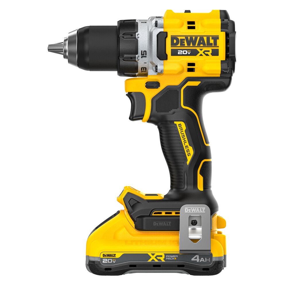 20V MAX* XR® Brushless Cordless 1/2 in. Drill/Driver Kit With DEWALT POWERPACK™ Batteries