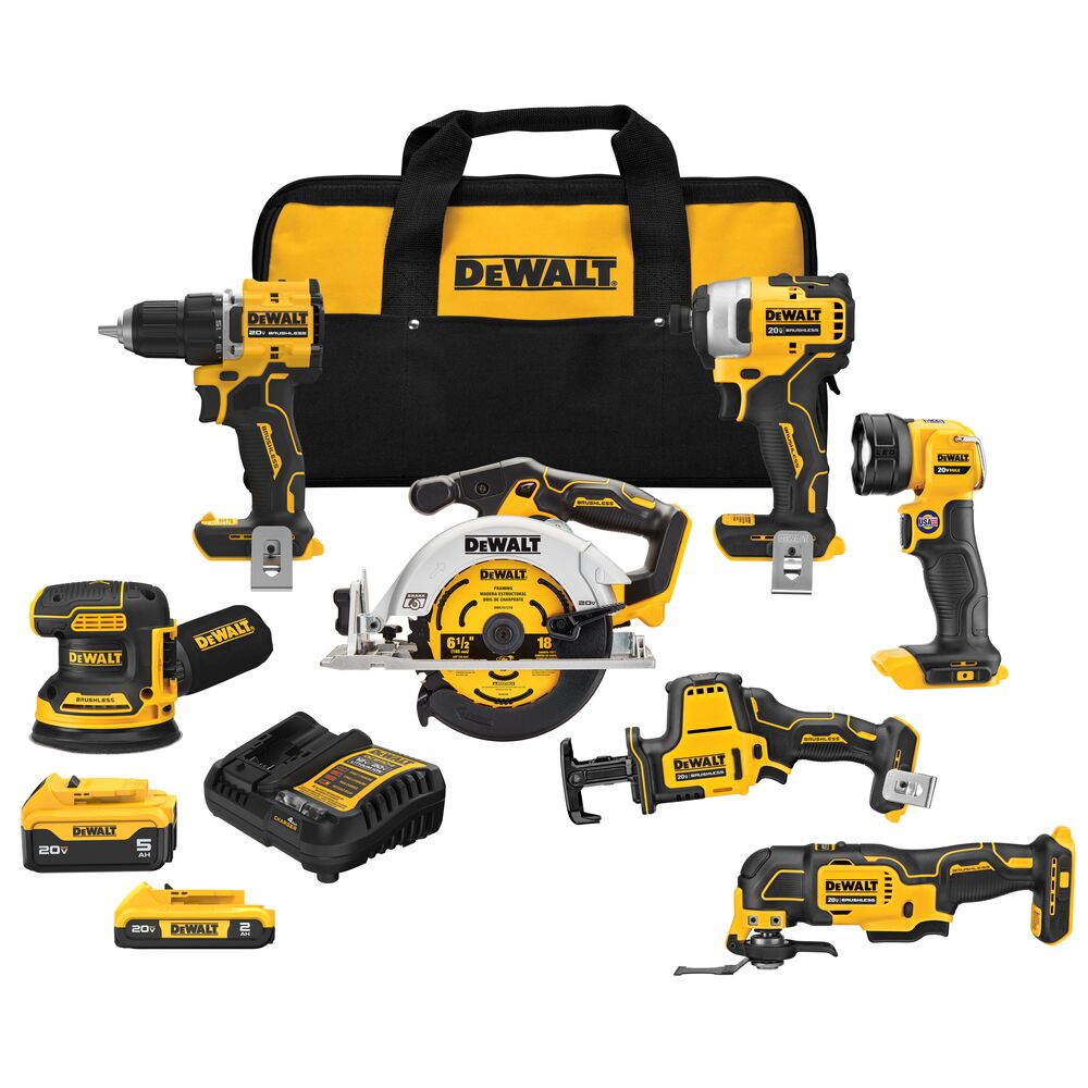 20V MAX XR Brushless 7‑Tool Combo Kit