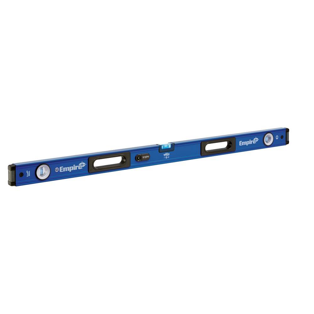 48" TRUE BLUE® ULTRAVIEW™ LED Magnetic Box Level