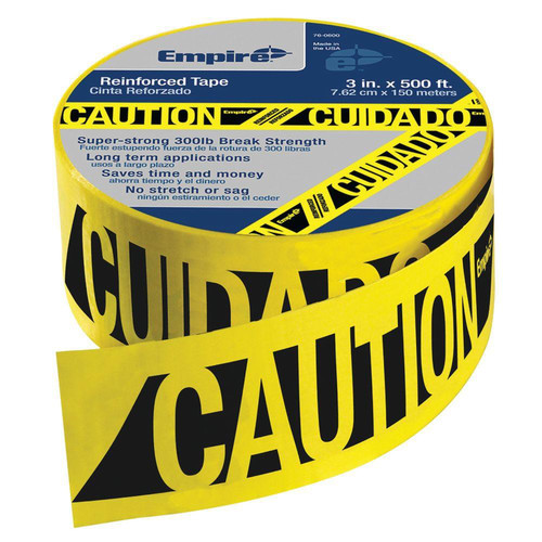 1000' x 3'' CAUTION DO NOT ENTER  BARRICADE TAPE