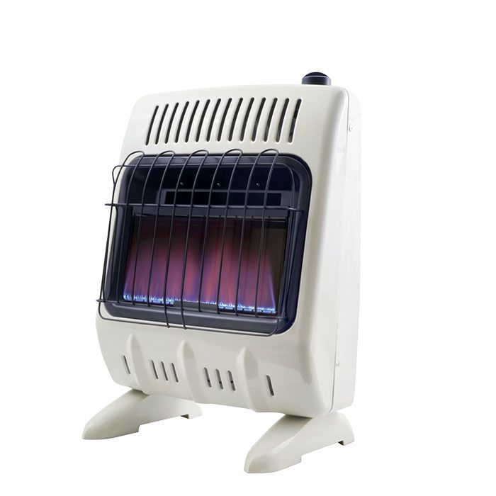 10,000 BTU Vent Free Blue Flame Propane Heater