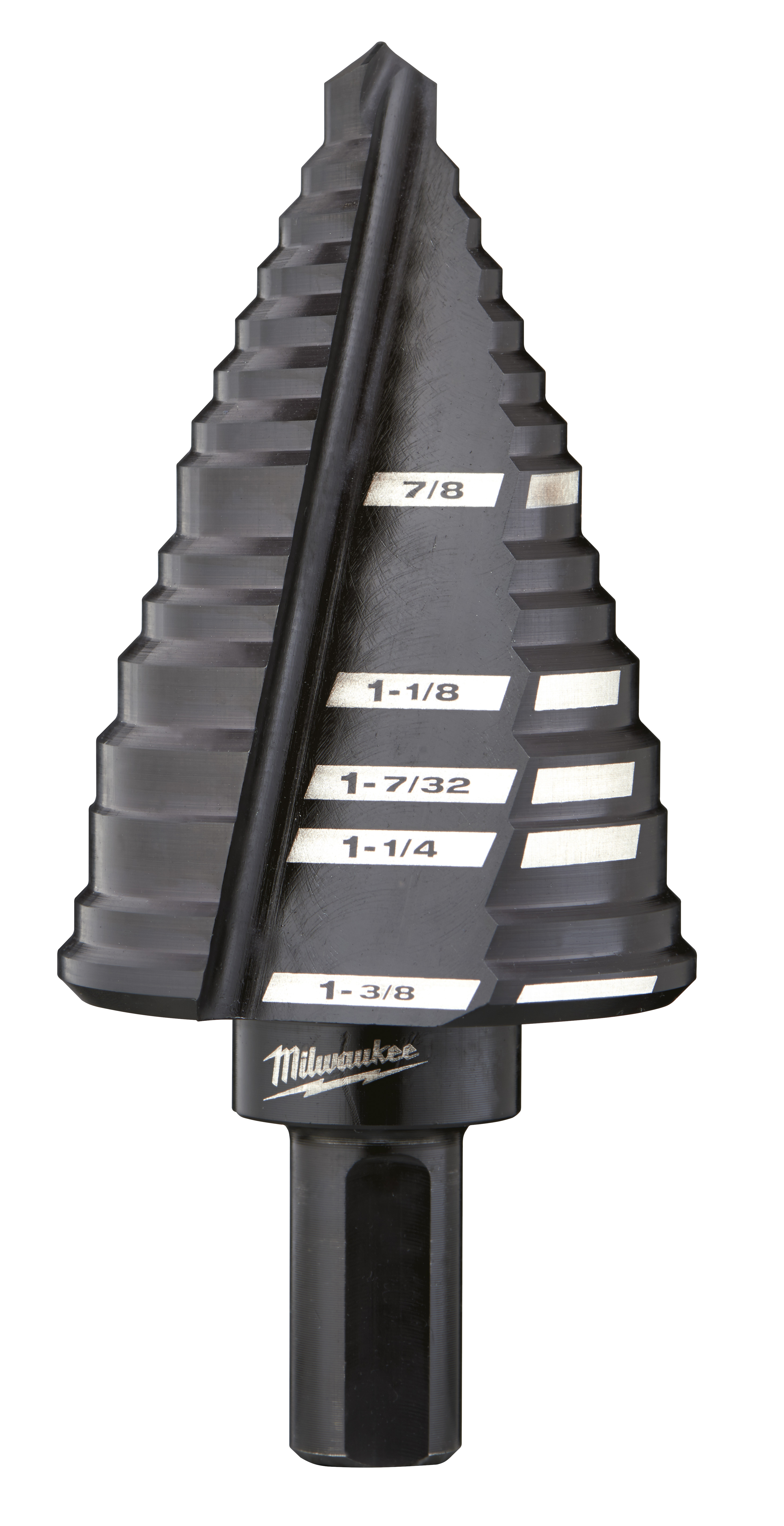 #12 Step Drill Bit, 7/8 in. to 1-3/8 in.