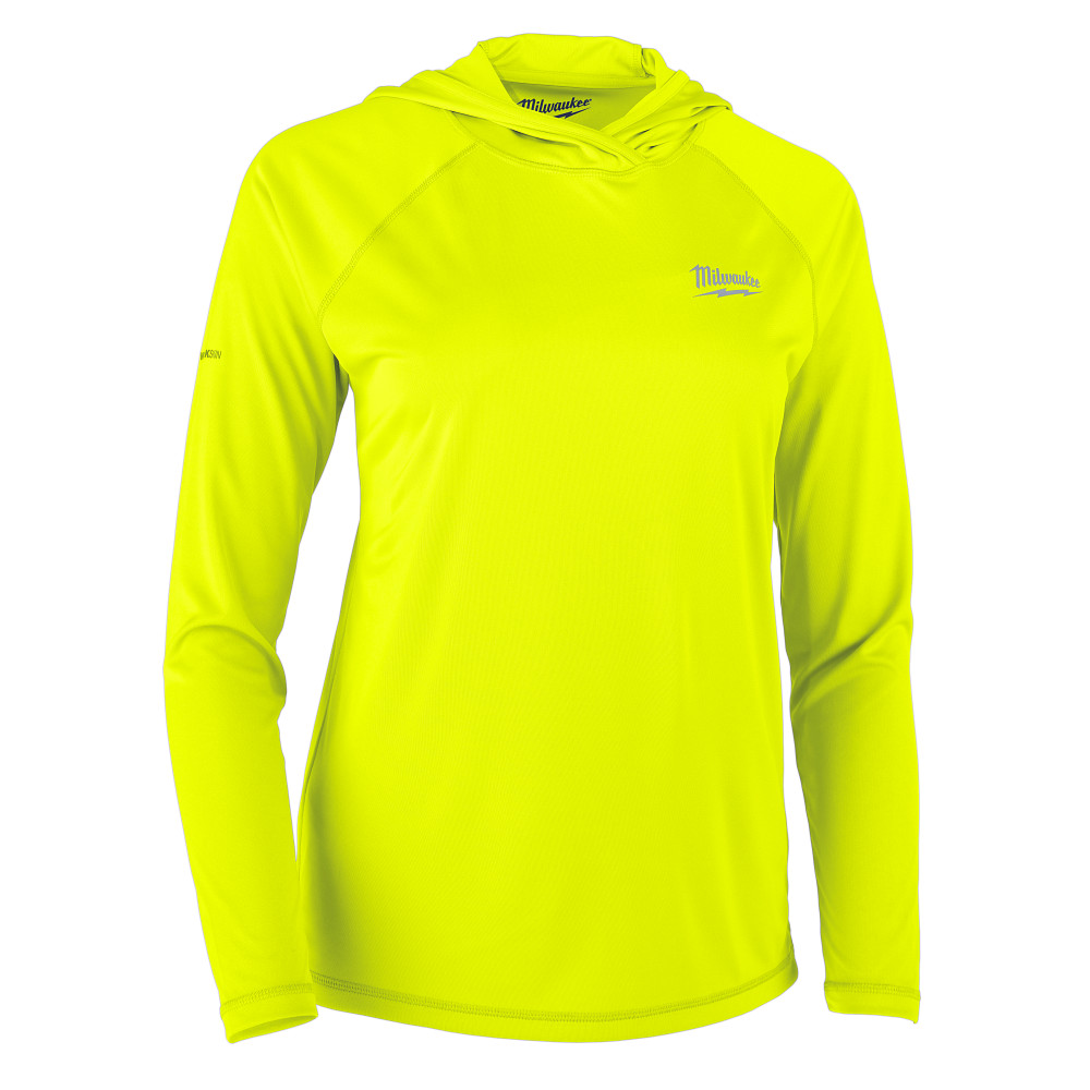 Women's WORKSKIN™ Hooded Sun Shirt - Yellow Small