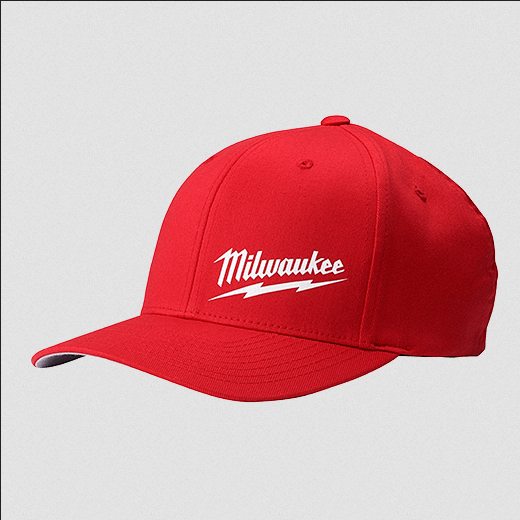 Fitted Hat - Red - XL