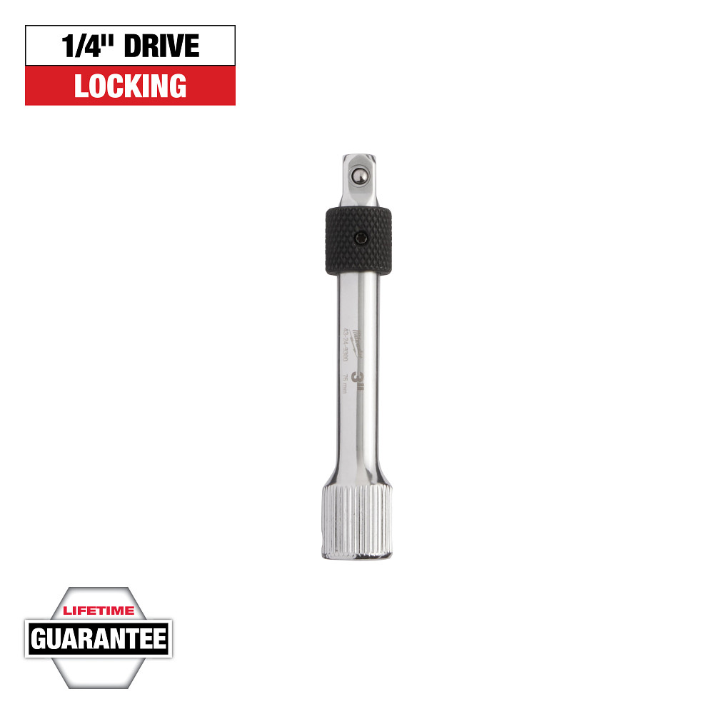1/4" Drive 3" Locking Extension