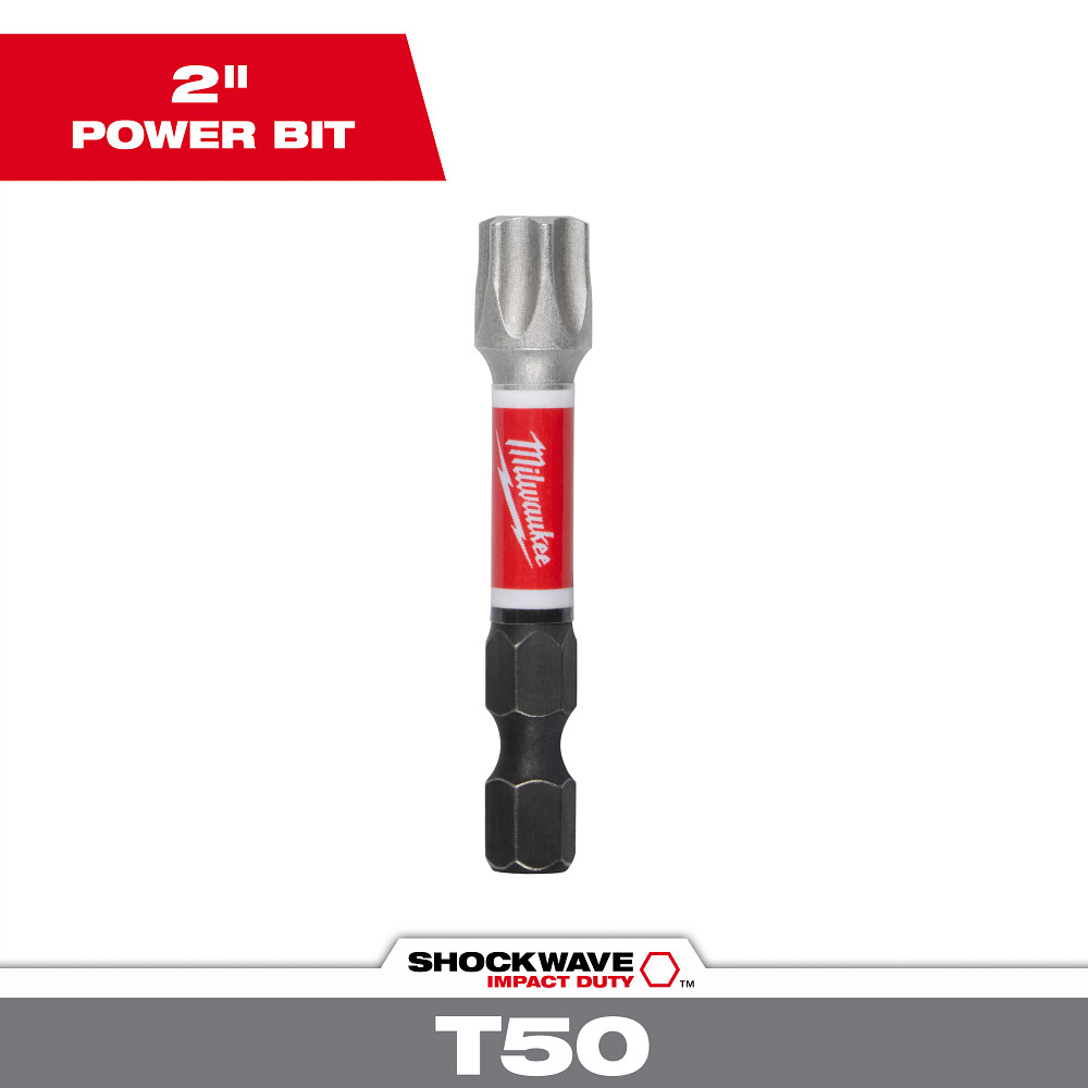 SHOCKWAVE™ Impact Duty 2" T50 Impact Bit 1Pk