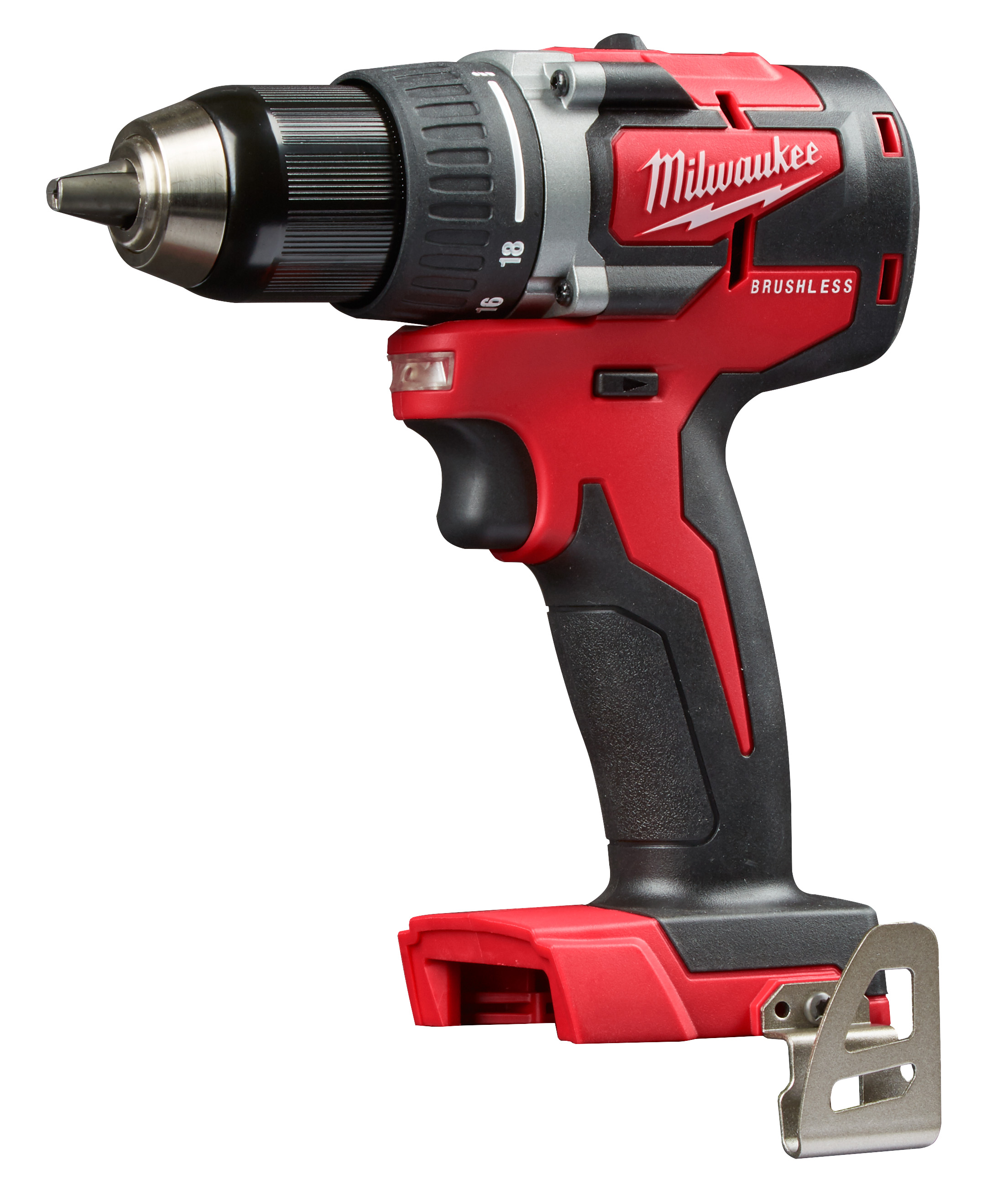 M18 18 Volt Lithium-Ion Cordless Compact Brushless 1/2 in. Drill - Tool Only